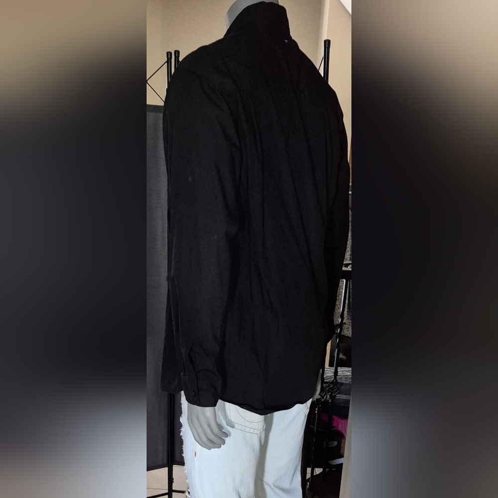 Kenneth Cole Black sports/dress shirt - Picture 14 of 14